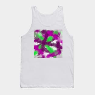 Purple and green Tank Top